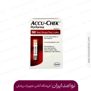 نوار تست قند آکیو چک پرفورما بسته 50 عددی