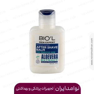 افتر شیو لوسیونی بیول آنتی باکتریال با عصاره آلوئه ورا مخصوص پوست های حساس تا خشک ۱۱۰ میل