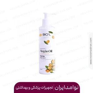 کرم پمپی بیول حاوی آرگان و عصاره لاله عباسی مناسب پوست‌های خشک 250میل