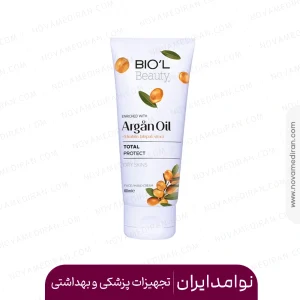 کرم تیوپی مغذی پوست بیول حاوی آرگان و عصاره لاله عباسی 60 میل