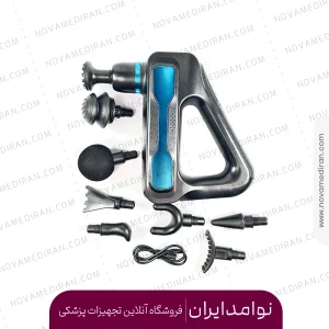 ماساژور تفنگی دیجیتال ۳۲ سرعته fascial gun
