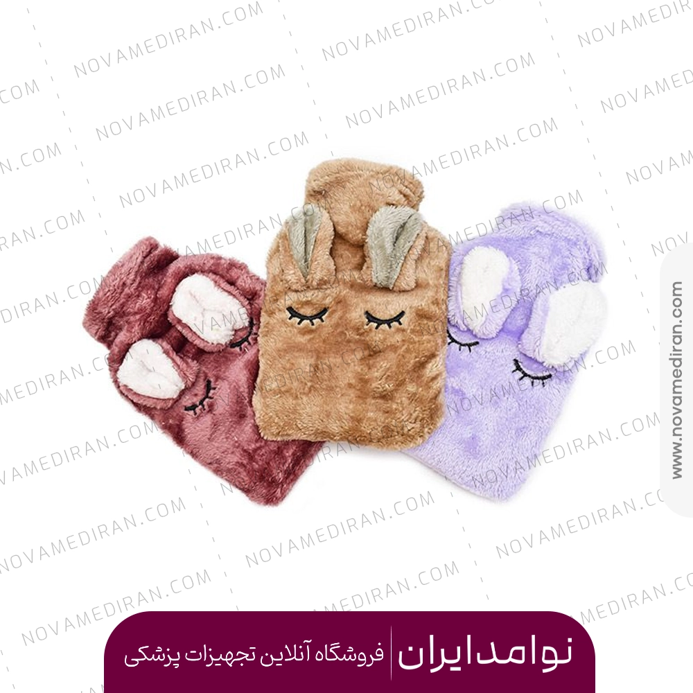 کیسه آب گرم روکش دار اطفال یونیک