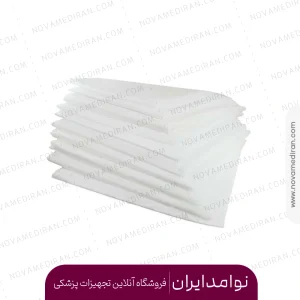ملحفه یکبار مصرف کش‌دار سفید 80 در 2/20 بسته 6 عددی