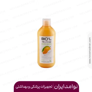 شامپو بدن کرمی بیول با عصاره شیر و انبه برای پوست های خشک حجم ۴۰۰ میل