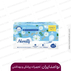 پد روزانه عصاره بابونه سایز متوسط 20 عددی ناولتی