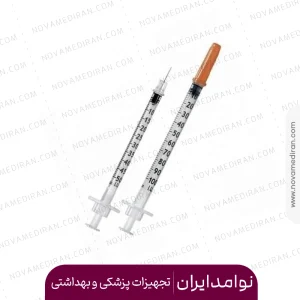 سرنگ انسولین 0.5 سی سی آوا 10 عددی
