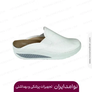 صندل طبی زنانه جلوبسته پاتکان طب کد ۶۳۹ سفید