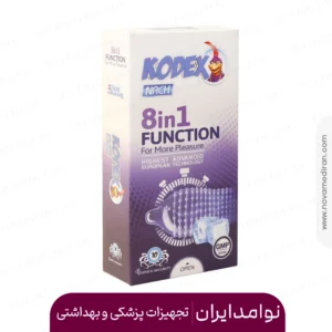 کاندوم کدکس ۸ در ۱ فانکشن ۱۰ عددی