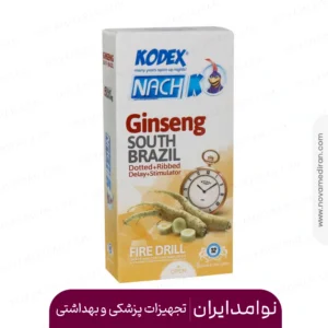 کاندوم تاخیری جینسینگ ساده کدکس 12 عددی