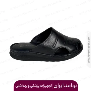 صندل زنانه طبی برند پاتکان طب کد ۹۲۲ رنگ مشکی