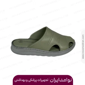 صندل زنانه طبی برند پاتکان طب کد ۹۲۲ رنگ زیتونی
