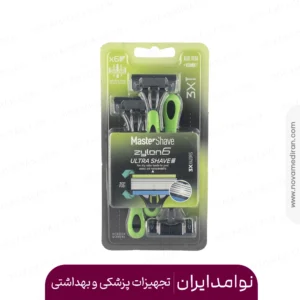 خود تراش مردانه شش لبه مستر سه عددی