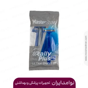 خودتراش 2 لبه مستر شیو مدل Rally Plus 2 بسته 4 عددی